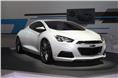Chevy's Tru 140S concept is a Cruze-based four-seat coupe.